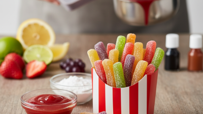 How to Make French Fries Modeling Gummy Candy at Home?