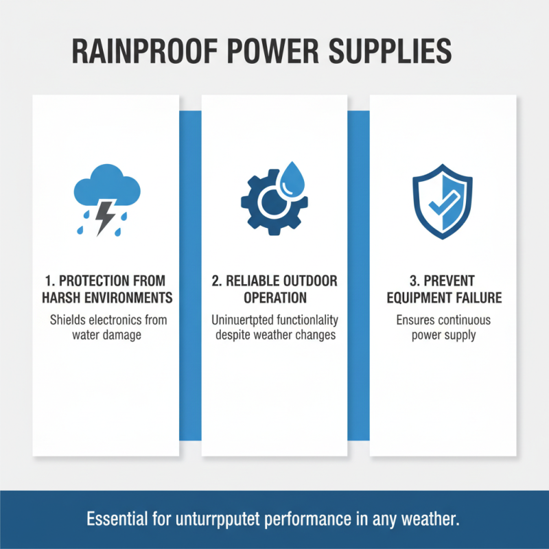 Why Do You Need a Rainproof Power Supply for Your Devices?