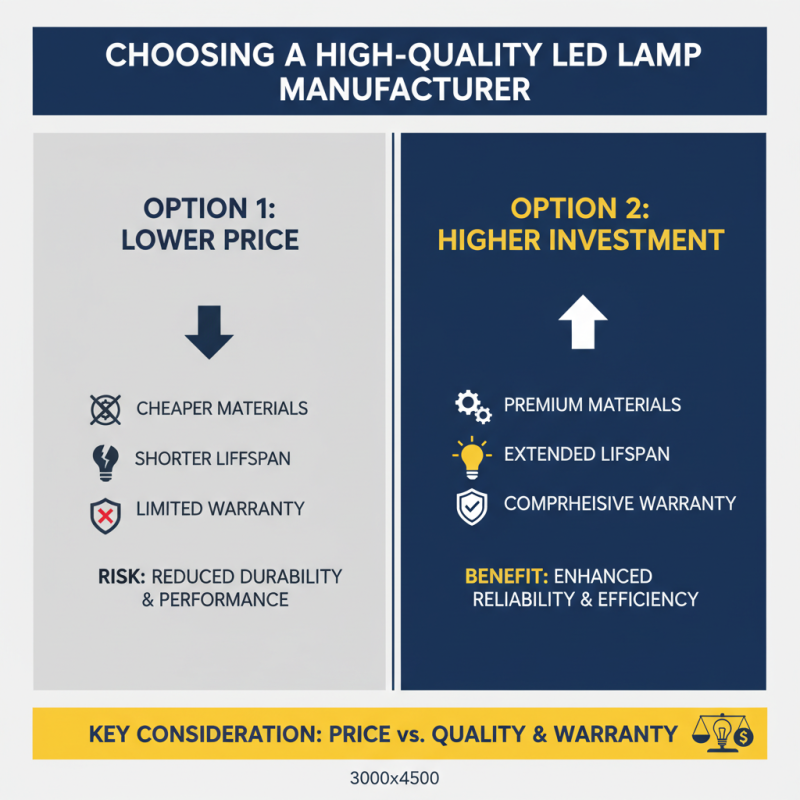 What is the Best High Quality Led Lamps Manufacturer for Your Needs?