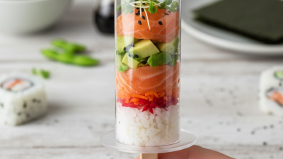 Cách làm món kem que sushi 