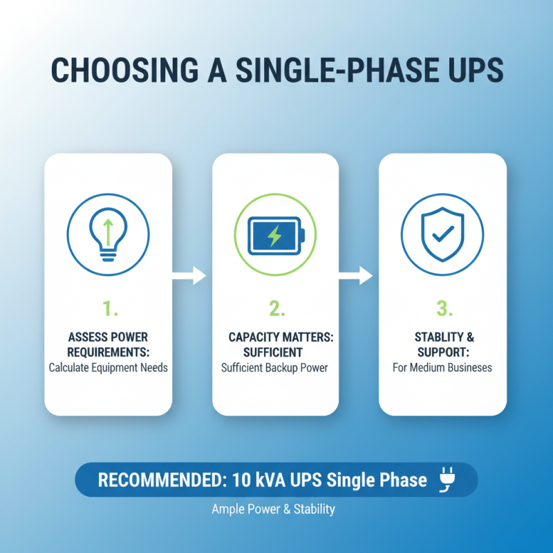 How to Choose the Right Single Phase UPS for Your Needs?