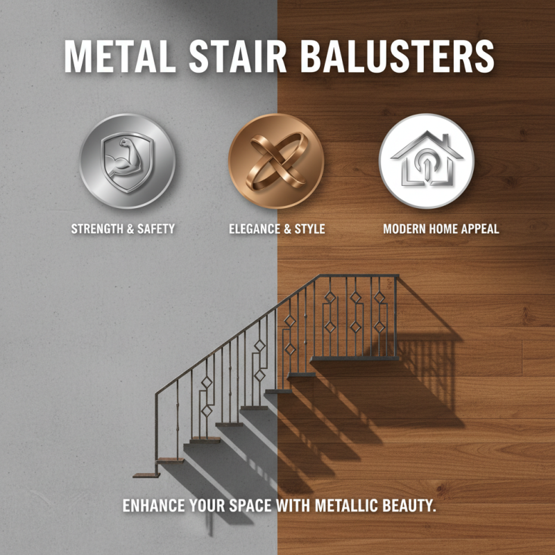 Why Choose Metal Stair Balusters for Your Home Design?