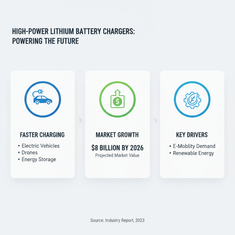 2026 Top High Power Lithium Battery Chargers What You Need to Know
