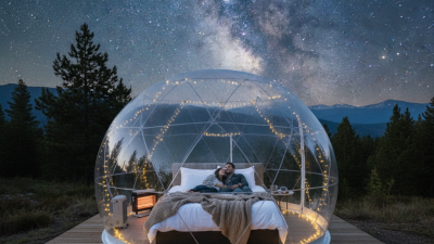 Why Are Bubble Tents Becoming the Next Big Camping Trend?