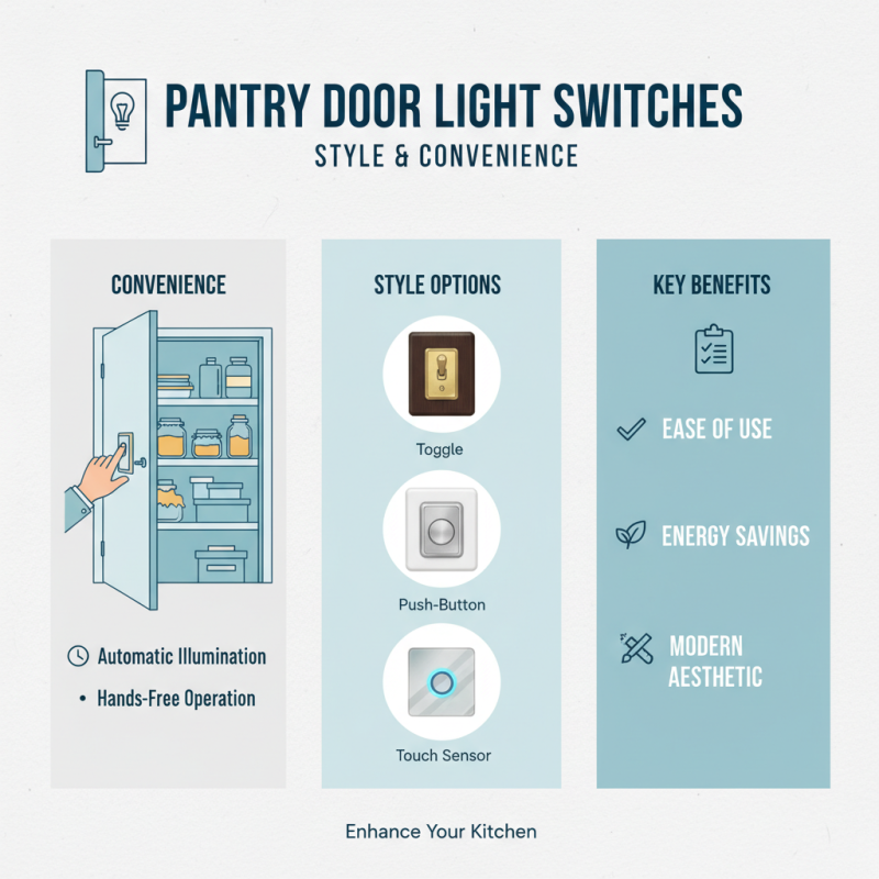 Why is a Pantry Door Light Switch Essential for Your Kitchen?