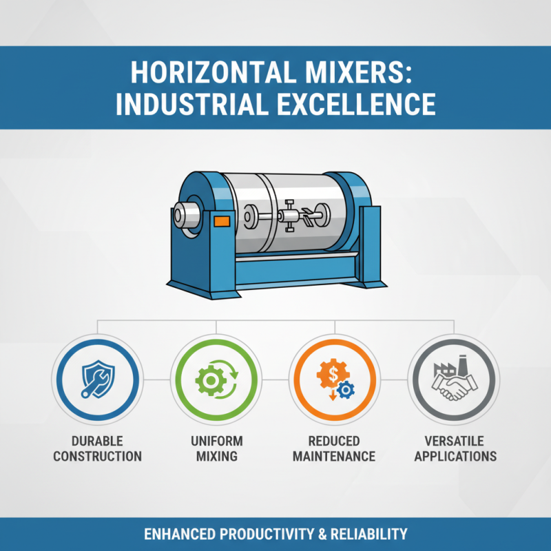 2026 Top OEM High-Quality Horizontal Mixer Pricelist Overview?
