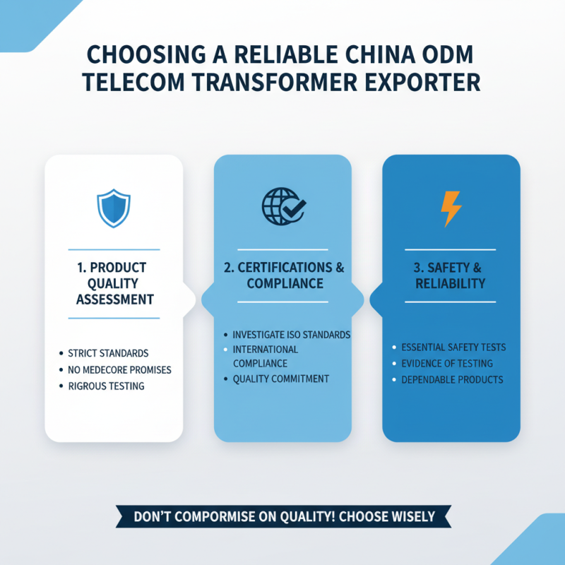 How to Choose a Reliable China ODM Telecom Transformer Exporter?