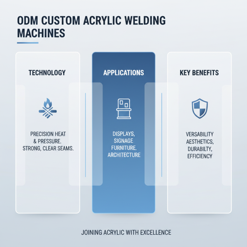 How to Choose the Right ODM Custom Acrylic Welding Machine Manufacturer?