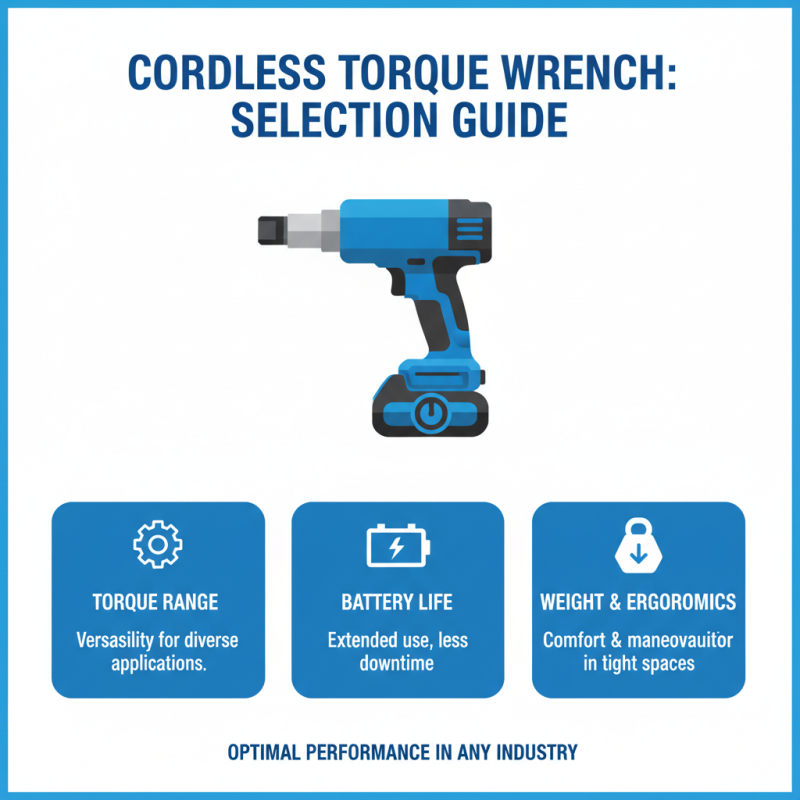 What is a Wholesale China Cordless Torque Wrench and How to Choose One?