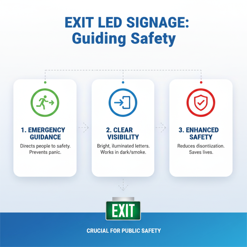 2026 Best Exit Led Signage Options for Safety and Visibility?