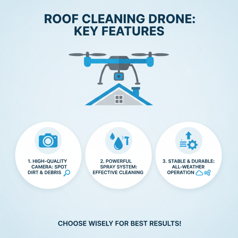How to Use a Roof Cleaning Drone Effectively?