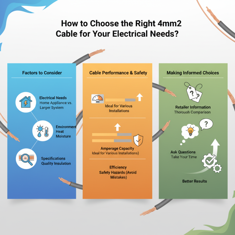 How to Choose the Right 4mm2 Cable for Your Electrical Needs?