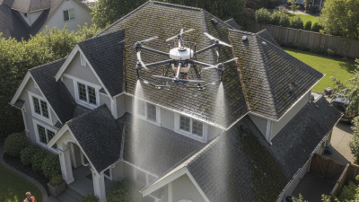 How to Use a Roof Cleaning Drone Effectively?