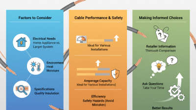 How to Choose the Right 4mm2 Cable for Your Electrical Needs?