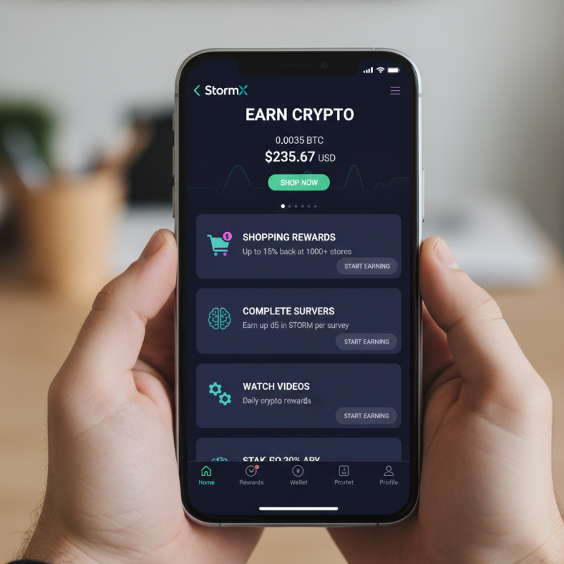 Как использовать Storm X для работы с криптовалютой?