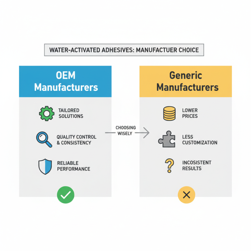 Why Choose OEM Discount Water Activated Adhesive Manufacturers for Your Needs?