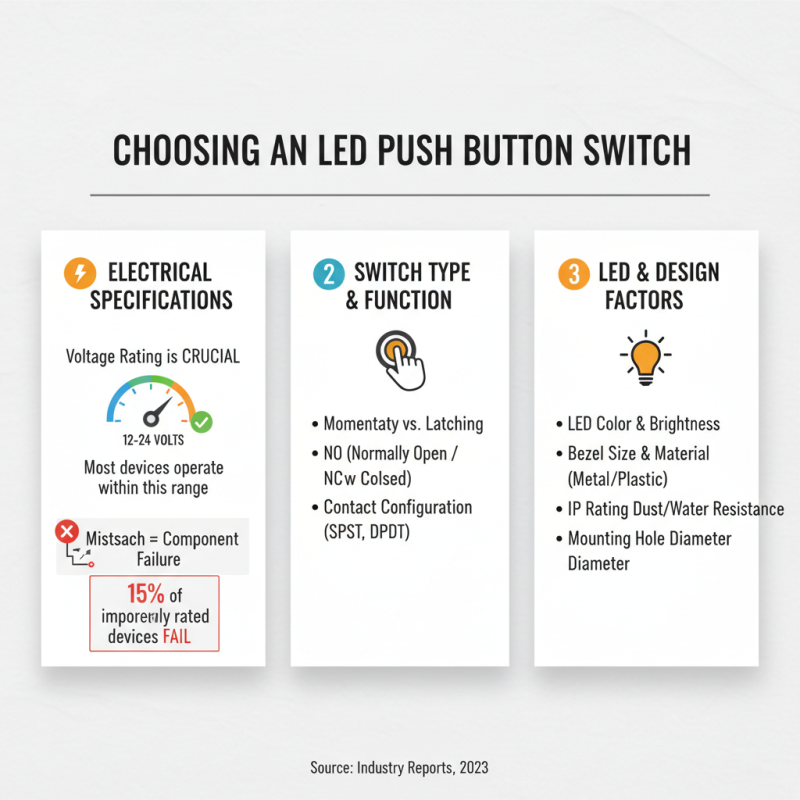How to Choose the Right Led Push Button Switch for Your Project?