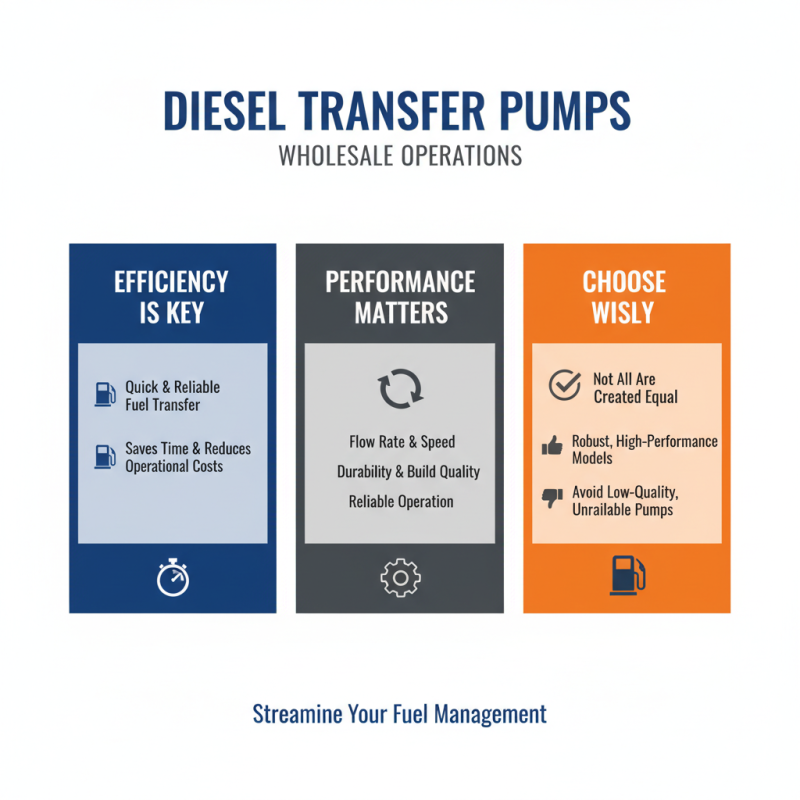 Top 10 Wholesale Best Diesel Transfer Pump Products for Efficiency?