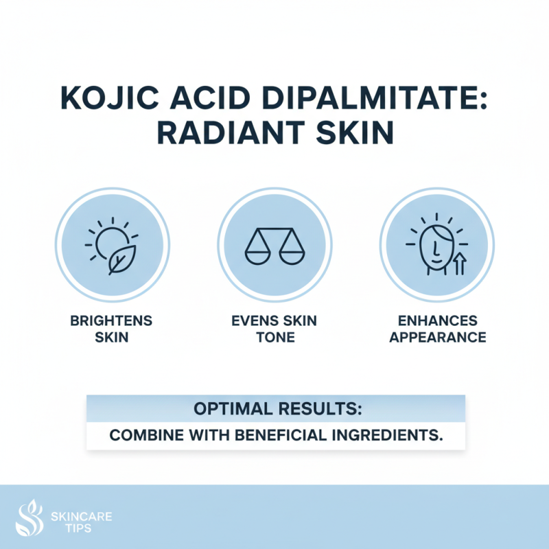 How to Use Kojic Acid Dipalmitate Powder for Skin Care?