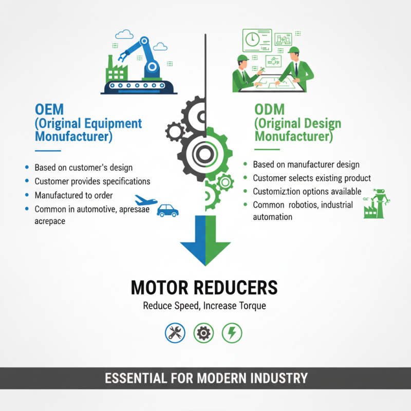Top OEM ODM Motor Reducer Suppliers You Should Know?