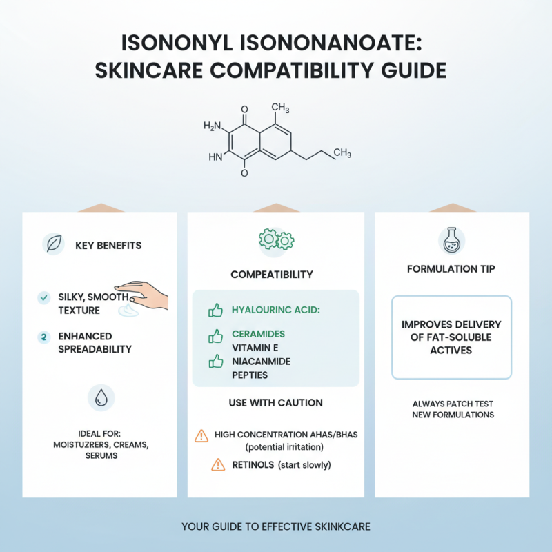 How to Use Isononyl Isononanoate in Skincare Products?