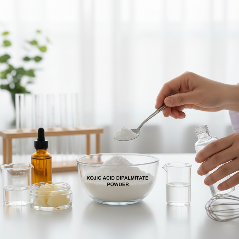 How to Use Kojic Acid Dipalmitate Powder for Skin Care?