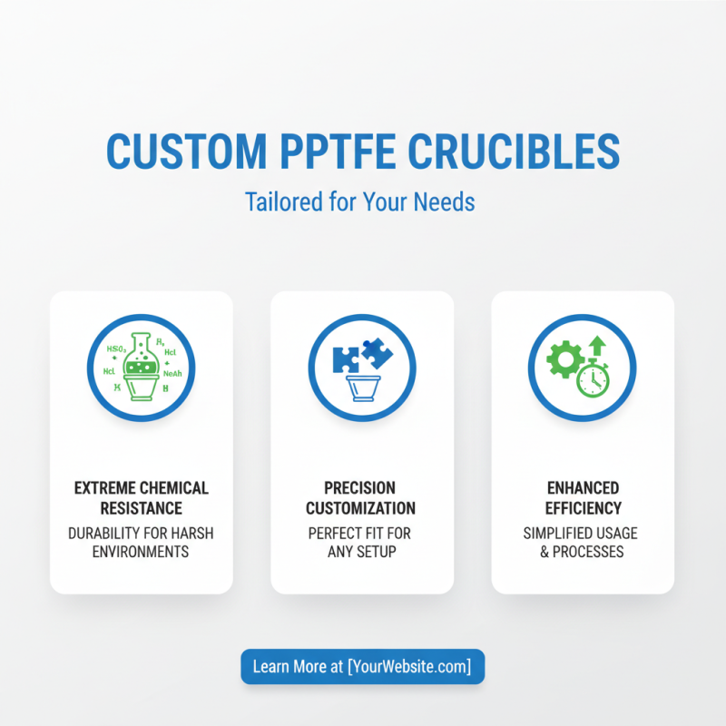 Why Choose Custom Wholesale Ptfe Crucibles for Your Applications?