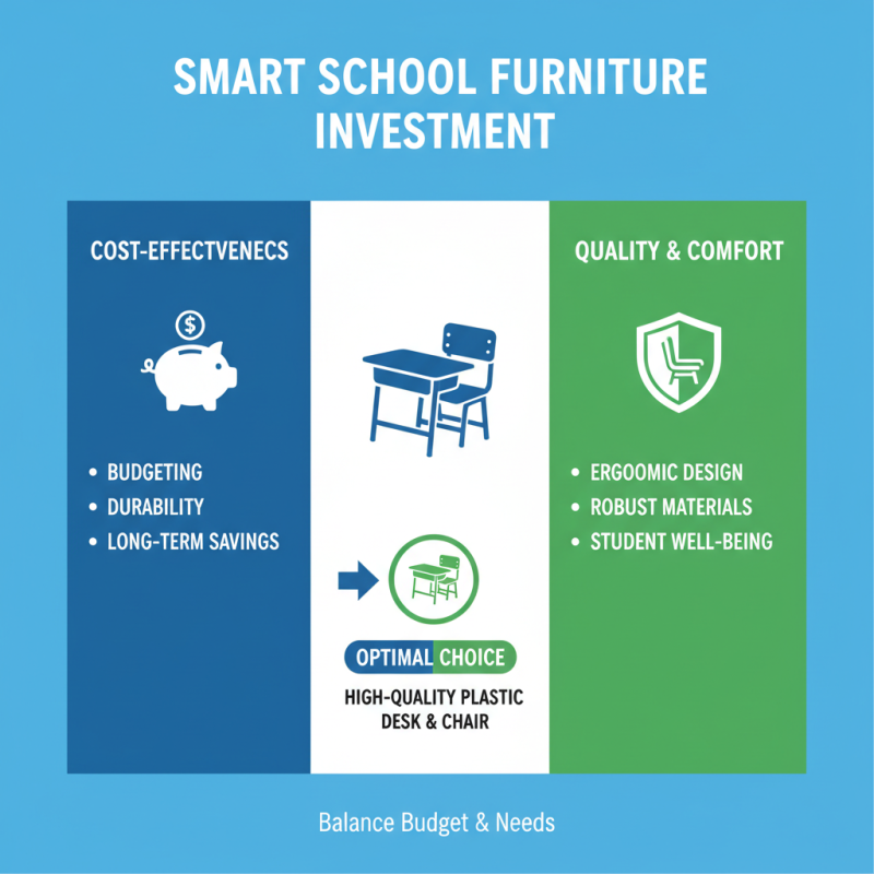 How to Choose the Right Plastic School Desk and Chair?