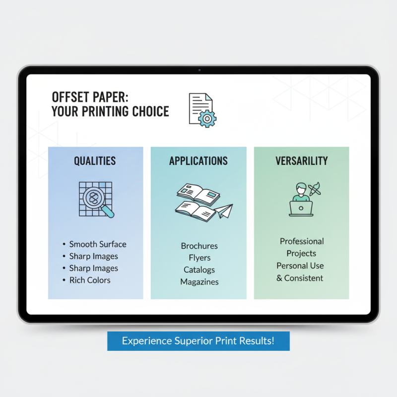 Why Choose Discount Buy Offset Paper for Your Printing Needs?