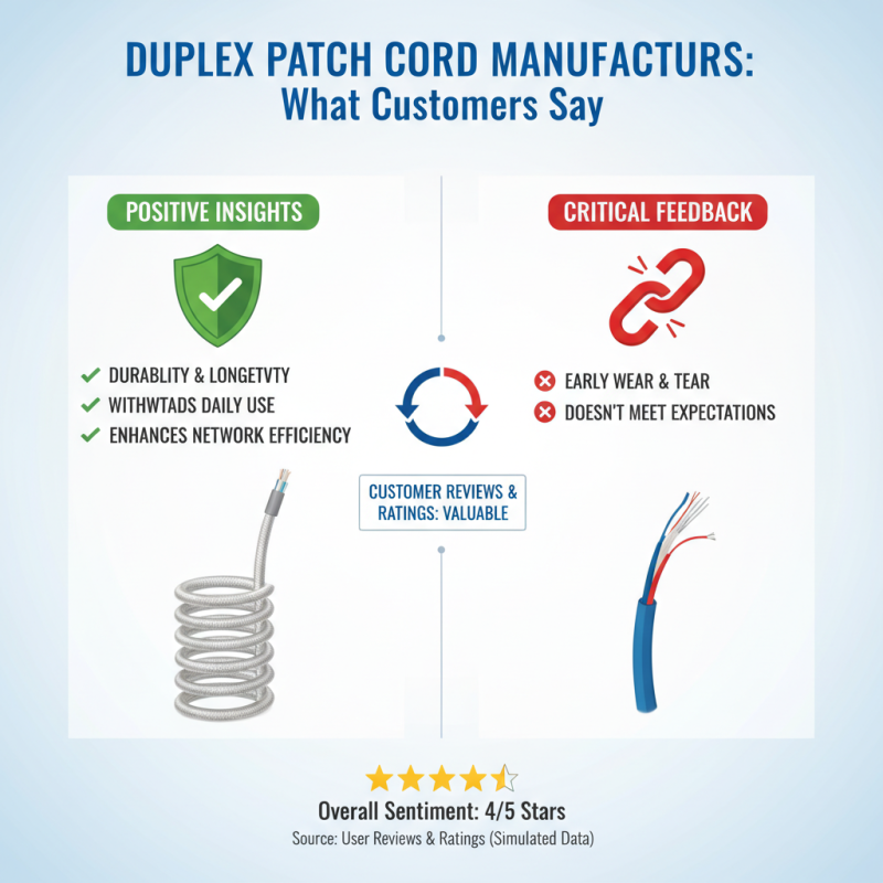 2026 Top High-Quality Best Duplex Patch Cord Manufacturer Options?