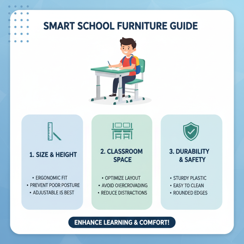 How to Choose the Right Plastic School Desk and Chair?