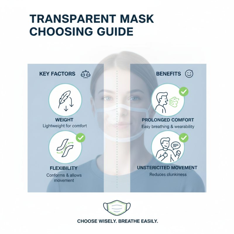 How to Choose the Best Transparent Mask Material for Comfort?