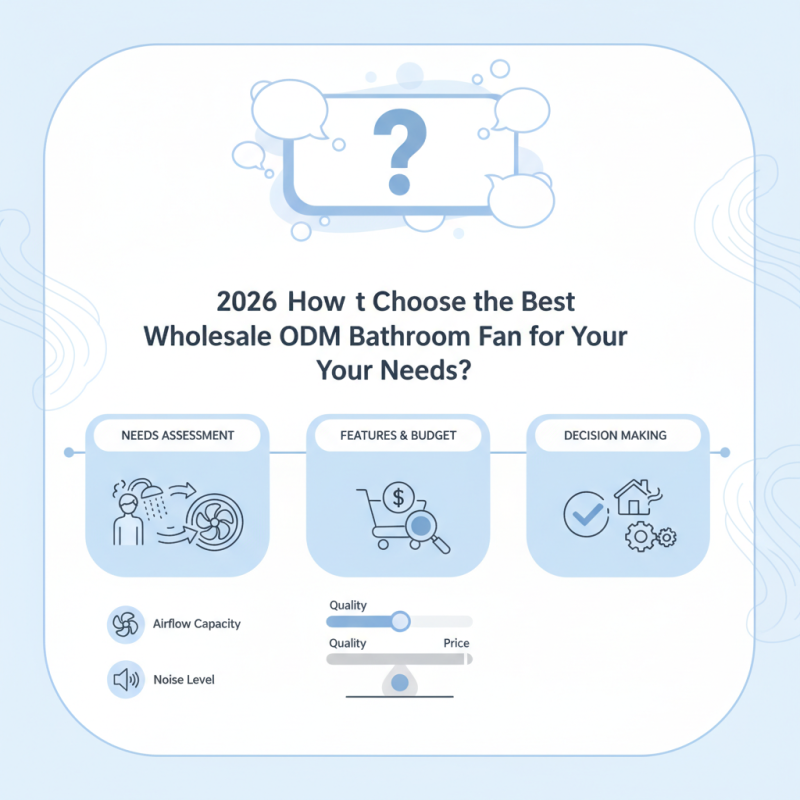 2026 How to Choose the Best Wholesale ODM Bathroom Fan for Your Needs?