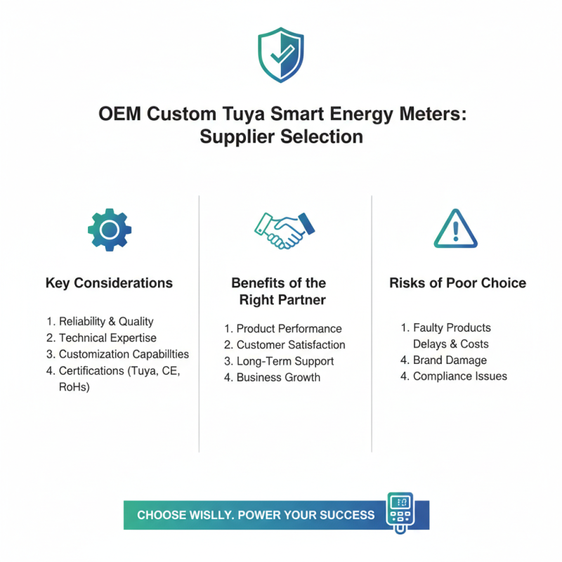 How to Choose OEM Custom Tuya Smart Energy Meter Suppliers?