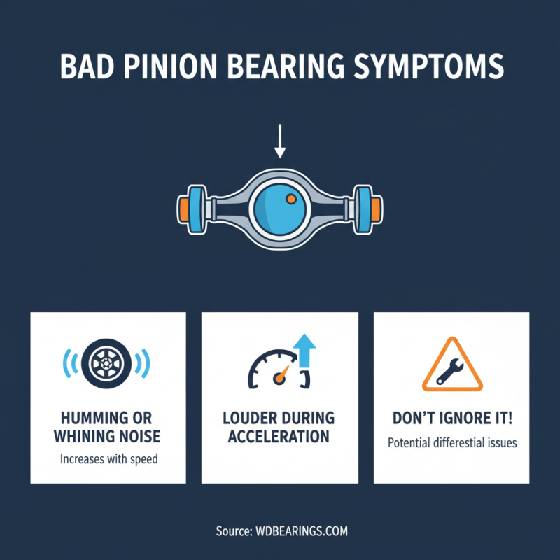 How to Identify Bad Pinion Bearing Symptoms and Solutions?