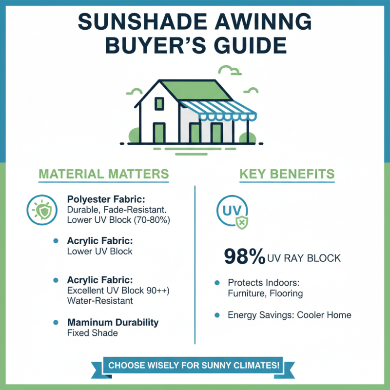 How to Choose the Best Sunshade Awning for Your Home?