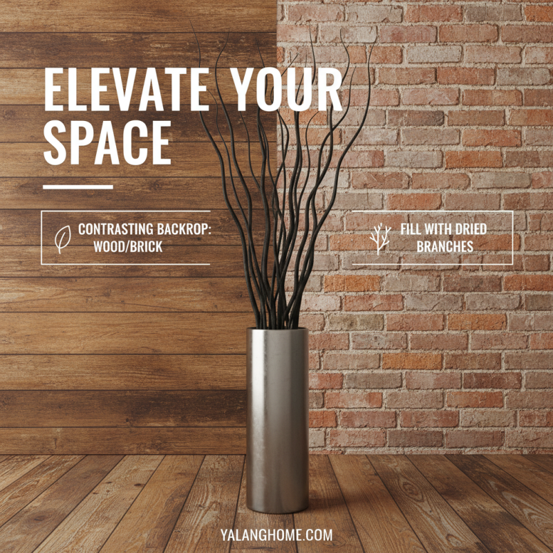 How to Choose the Perfect Metal Floor Vase for Your Home?