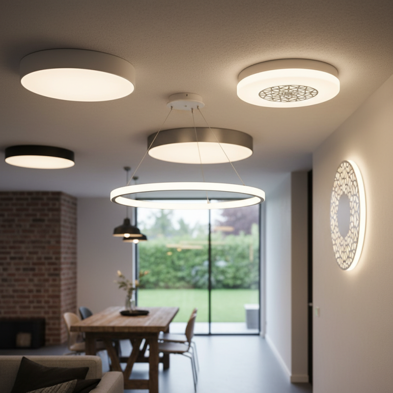 How to Choose the Best Led Round Ceiling Light for Your Home?