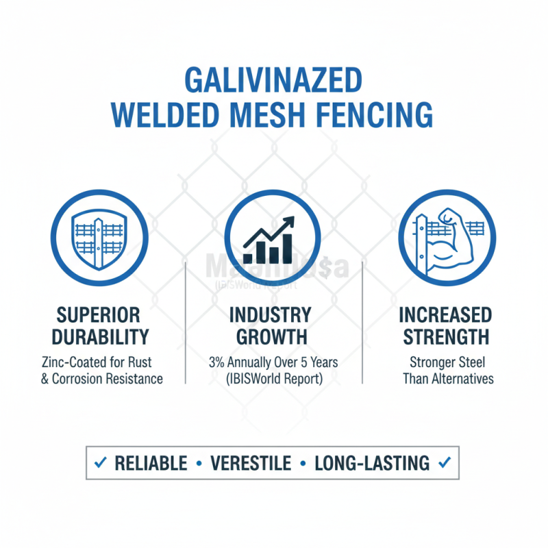 Top 10 Benefits of Galvanized Welded Mesh Fencing?