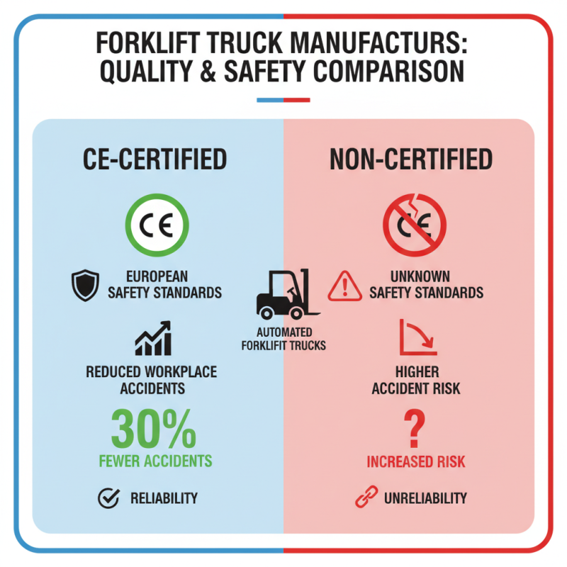 Why Choose CE Certification High Quality Automated Forklift Trucks Manufacturers?