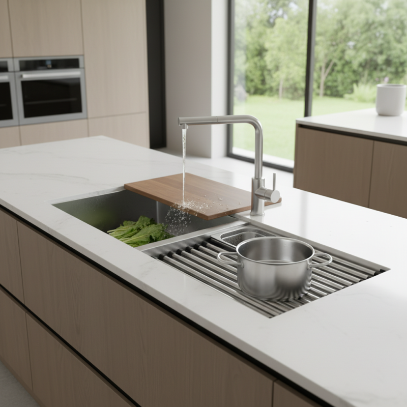 What is a Multifunctional Stainless Steel Sink and Its Benefits?