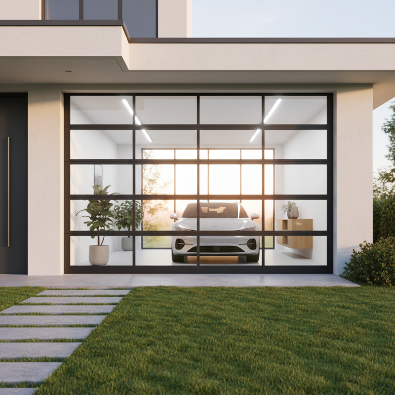 How to Choose the Best Transparent Sectional Door for Your Home?