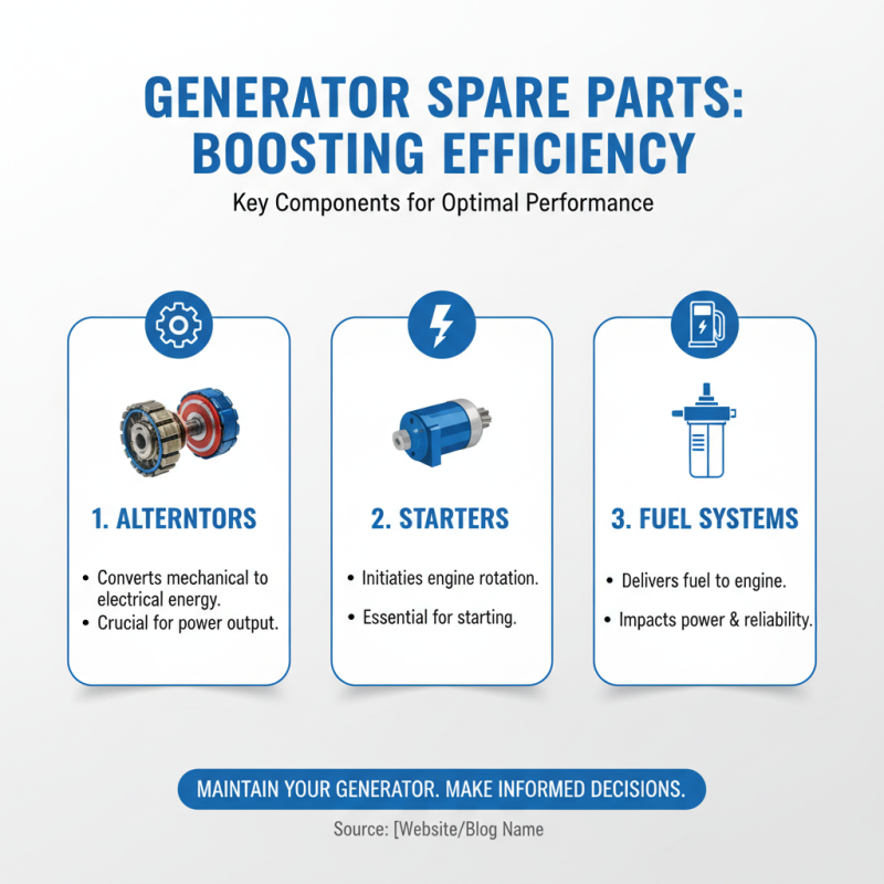 What is Generator Spare Parts and How to Choose Them?