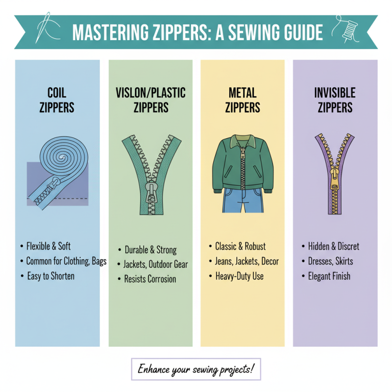 What Are Zippers For Sewing and How to Use Them?