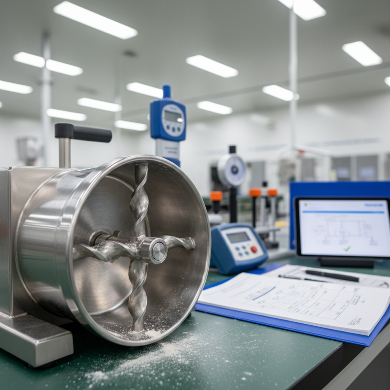 2026 How to Obtain Custom CE Certification for Manual Paddle Mixer Products?