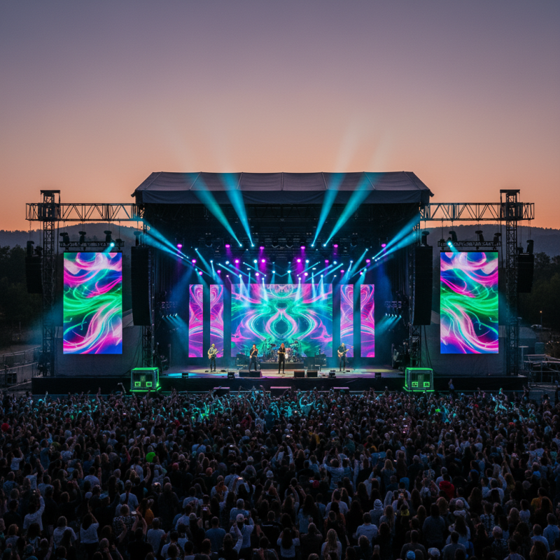 Top Outdoor Stage Lighting Solutions for 2026 What to Consider?