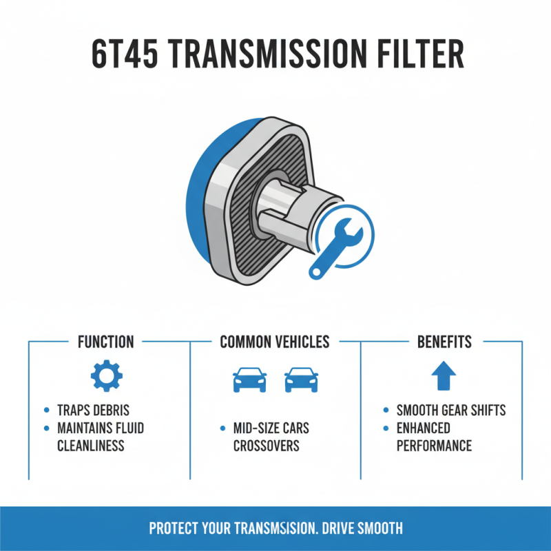 What is a Wholesale High-Quality 6t45 Transmission Filter?