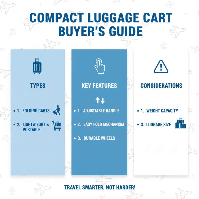 How to Choose the Best Compact Luggage Cart for Travel?