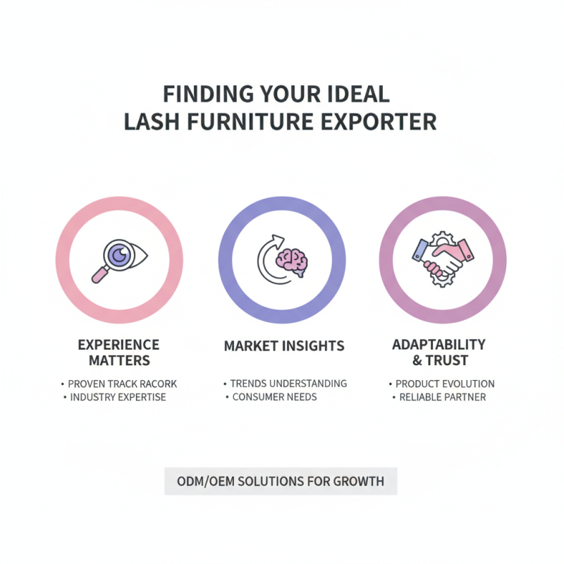 How to Choose ODM OEM Lash Furniture Exporter for Your Business Needs?