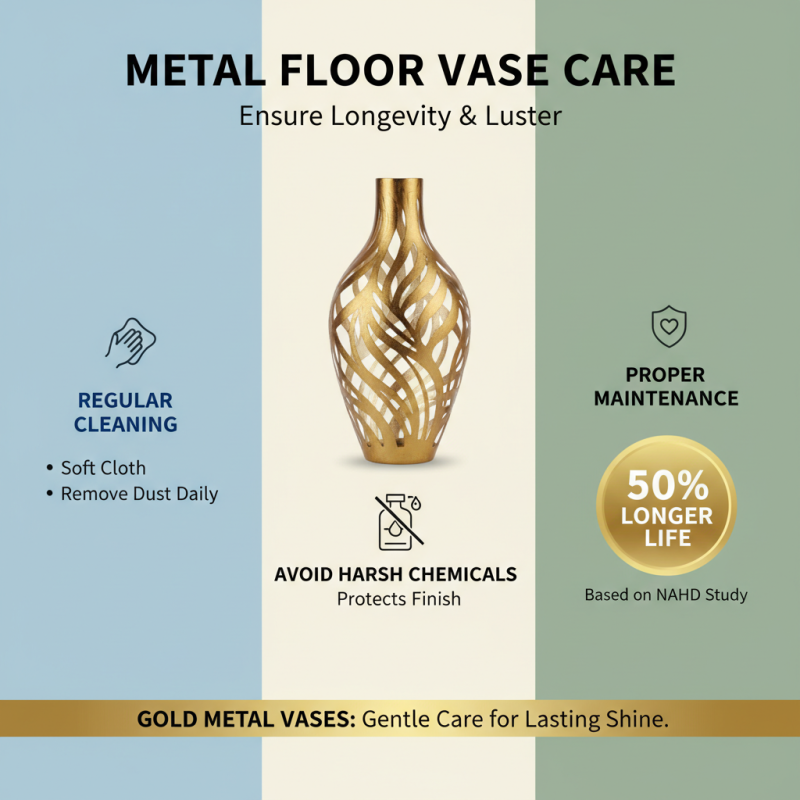 How to Choose the Perfect Metal Floor Vase for Your Home?
